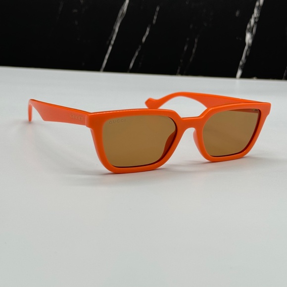 NEW GG1539S 004 GUCCI CAT EYE WOMEN SUNGLASSES GUCCI ORANGE EYEWEAR main image 5